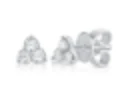 14k Diamond Trinity
