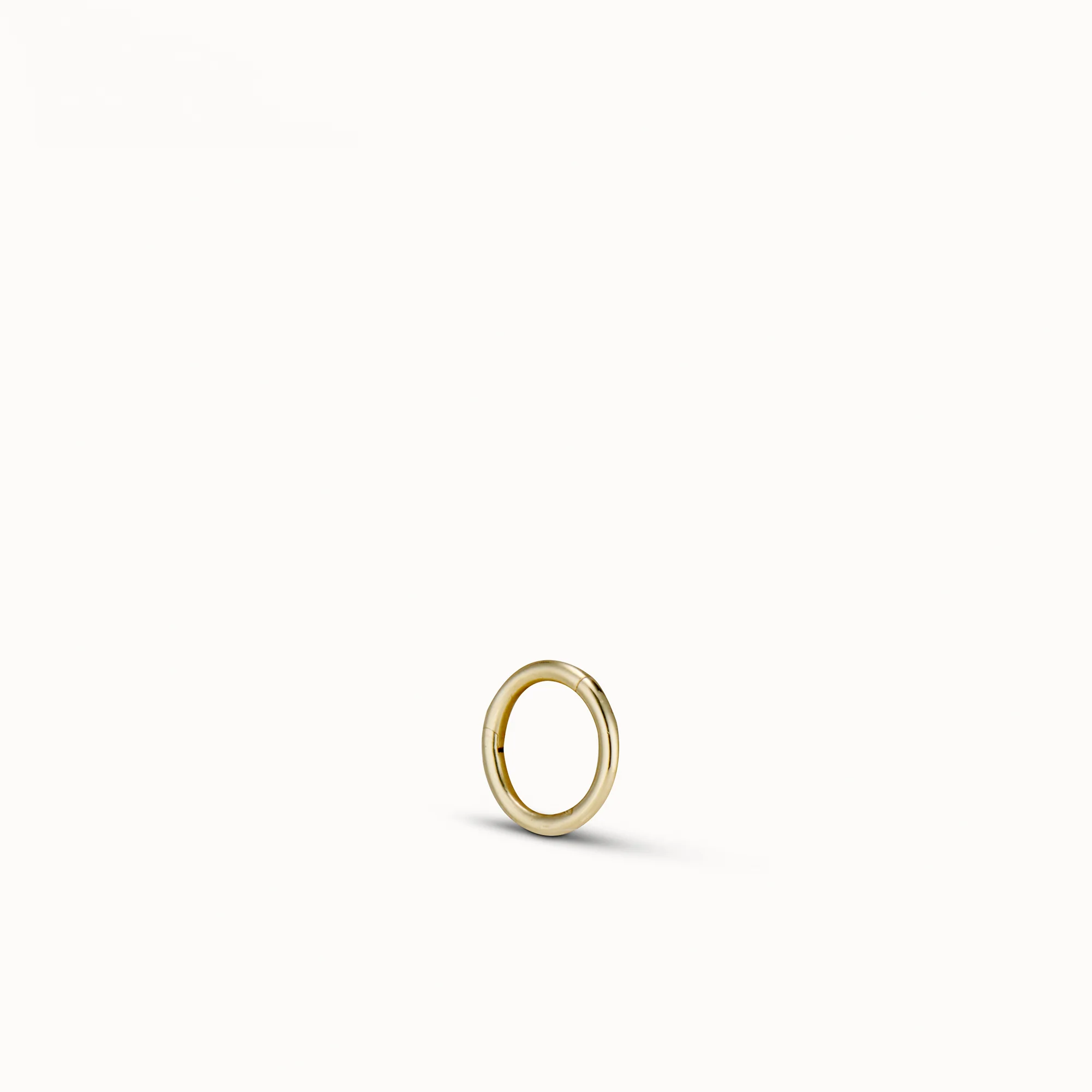 14k Endless Hoop 10mm