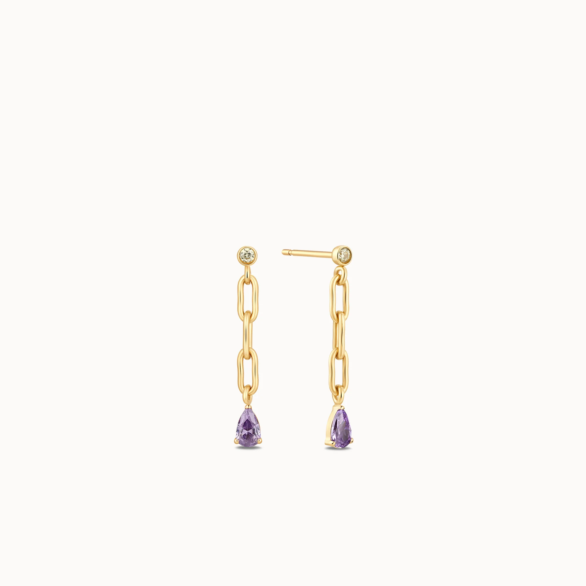 Chain CZ Link Drops