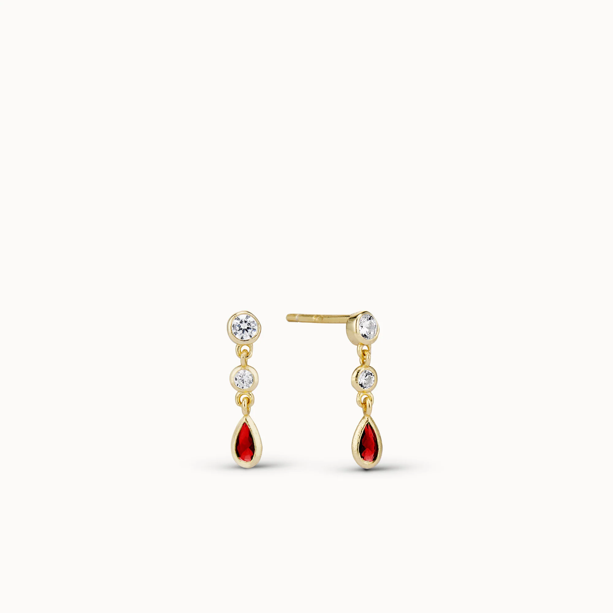 CZ Drop Studs