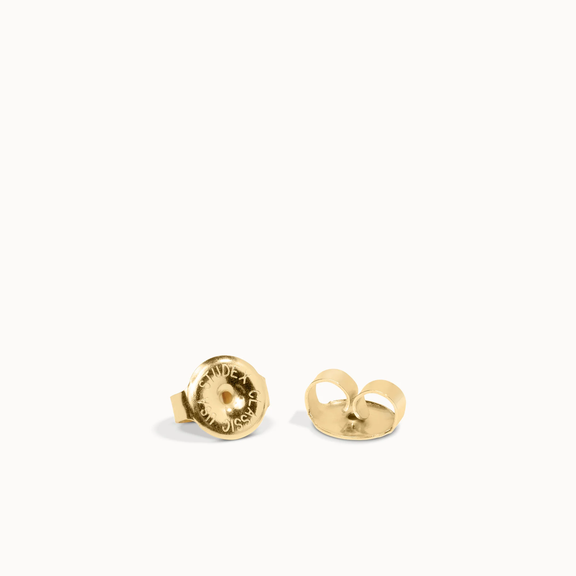 Emerald CZ Studs - 3mm - Image 3