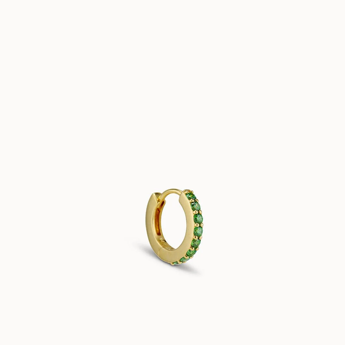 May Birthstone Hoops - Image 6