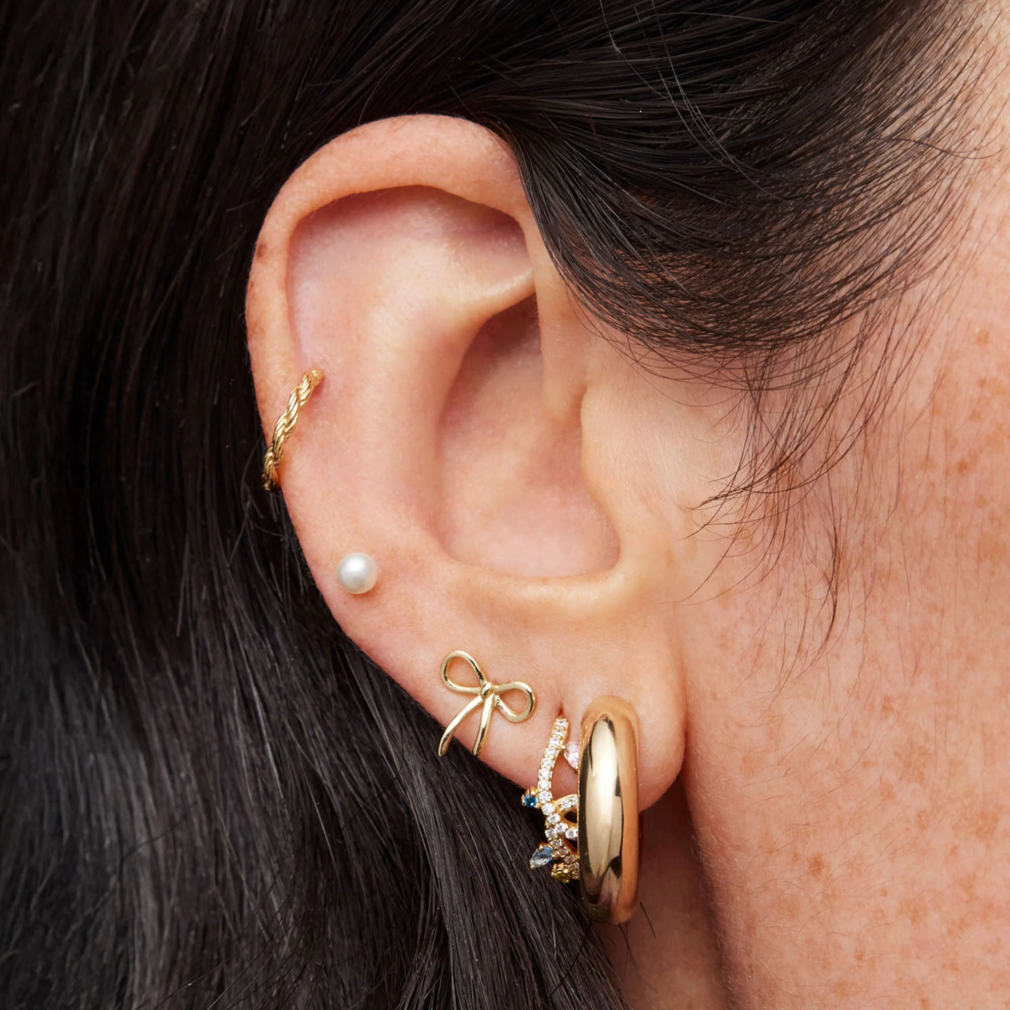 Pearl Studs - 3mm - Image 2